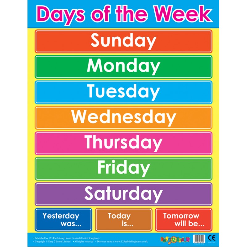 Days Of The Week