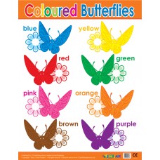 Coloured Butterflies