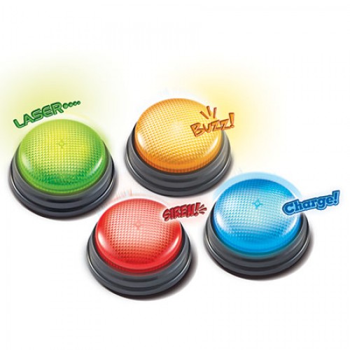 Lights & Sounds Buzzers , Set of 4