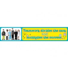 Banner - Teamwork divides the task and multiplies the success 