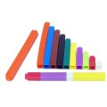 Connecting Cuisenaire Rods , Set of 155 pieces