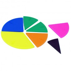 Fraction Circles. Plastic