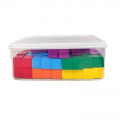 Wooden Colour Cubes, 1inch, Set of 102