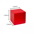 Wooden Colour Cubes, 1inch, Set of 102