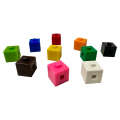 Interlocking Centimeter Cubes, Set of 1000