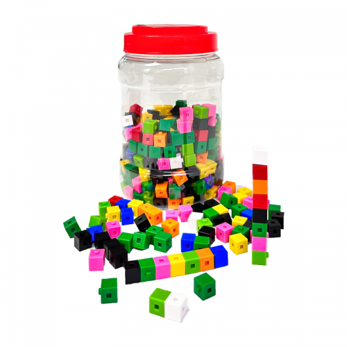 Interlocking Centimeter Cubes, Set of 500