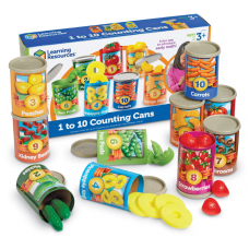 1 to 10 Counting Cans