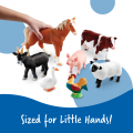 Jumbo Farm Animals, Set of 7