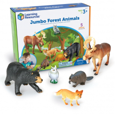 Jumbo Forest Animals, Set of 5