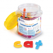 Jumbo Lowercase Magnetic Letters, Set of 40