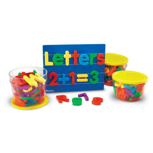 Jumbo Magnetic Letters & Numbers Bundle, 116 Pieces