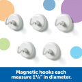 Magnetic Hooks, Set of 5