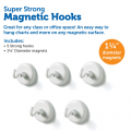 Magnetic Hooks, Set of 5