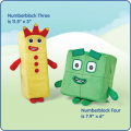 Numberblocks® Three and Four Playful Pals Plush