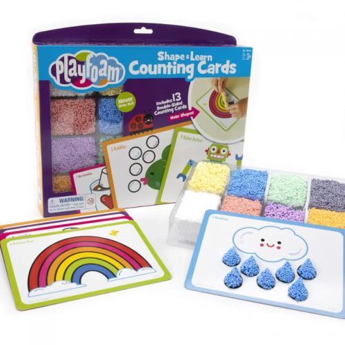 Playfoam® Shape & Learn Counting Cards