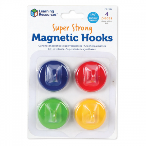 Super Strong Magnetic Hooks, Set of 4