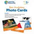 Basic Vocabulary Photo Cards Set