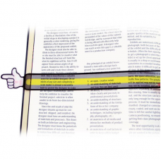 Finger Pointer Reading Strip