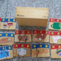 Three-letter Word Wooden Puzzles