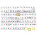 1-100 Magnetic Number Line