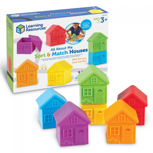 All About Me Sort & Match Houses