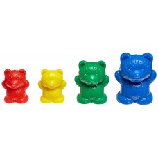 Three Bear Family Counters, Set of 96