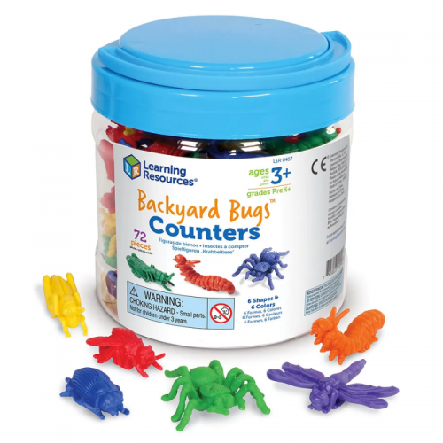 Backyard Bugs™ Counters (Set of 72)