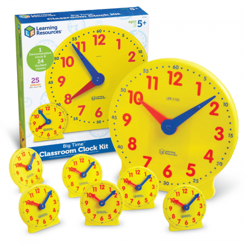 Big Time™ Classroom Clock Kit