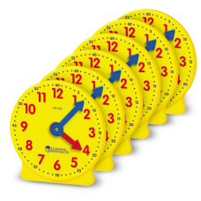 Big Time™ Geared Mini-Clocks, Set of 6