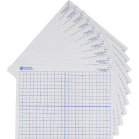 Double-Sided X Y Axis Dry-Erase Mats