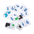 Fraction Dominoes, Set of 30