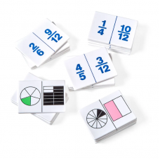 Fraction Dominoes, Set of 30