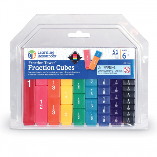 Fraction Tower® Fraction Cubes