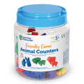 Friendly Farm® Animal Counters, Set of 72