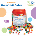 Interlocking Centimeter Cubes, Set of 1000