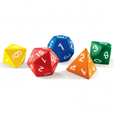 Jumbo Foam Polyhedral Dice