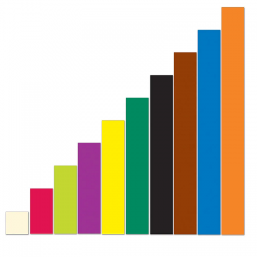 Magnetic Cuisenaire Rods