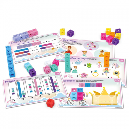 MathLink® Cubes Kindergarten Math Activity Set: Fantasticals!