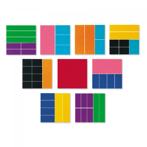 Rainbow Fraction® Squares