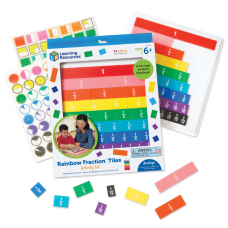 Rainbow Fraction® Tiles with Tray