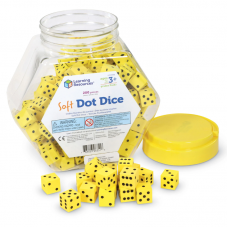 Soft Foam Dot Dice, Set of 200