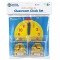  Write & Wipe Clocks Classroom Set