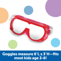 Color Safety Goggles, Set of 6