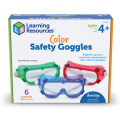 Color Safety Goggles, Set of 6