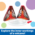 Erupting Cross-section Volcano Model