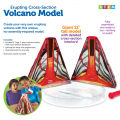 Erupting Cross-section Volcano Model