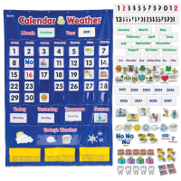 Calendar and Weather Pocket Chart