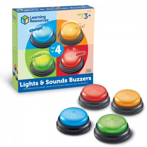 Lights and Sounds Buzzers (Set of 4)