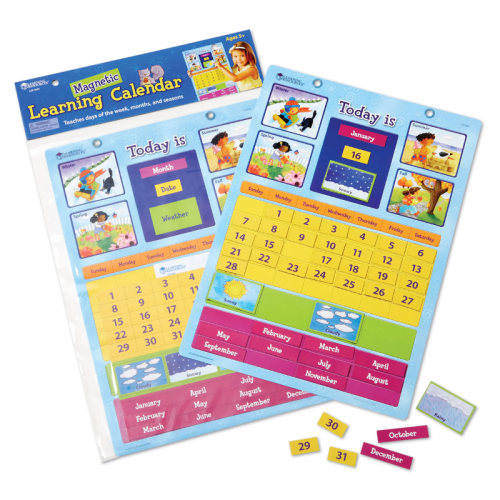 Magnetic Learning Calendar