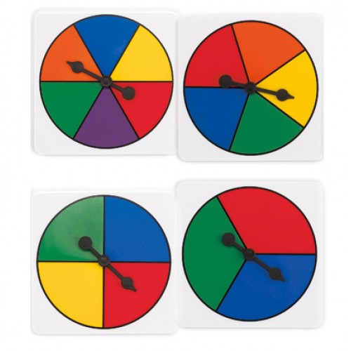 Colour Spinners, Set of 4